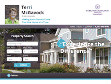 Tablet Screenshot of metroindyrealestate.com